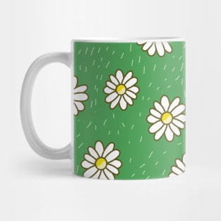 Spring daisy flowers pattern Mug